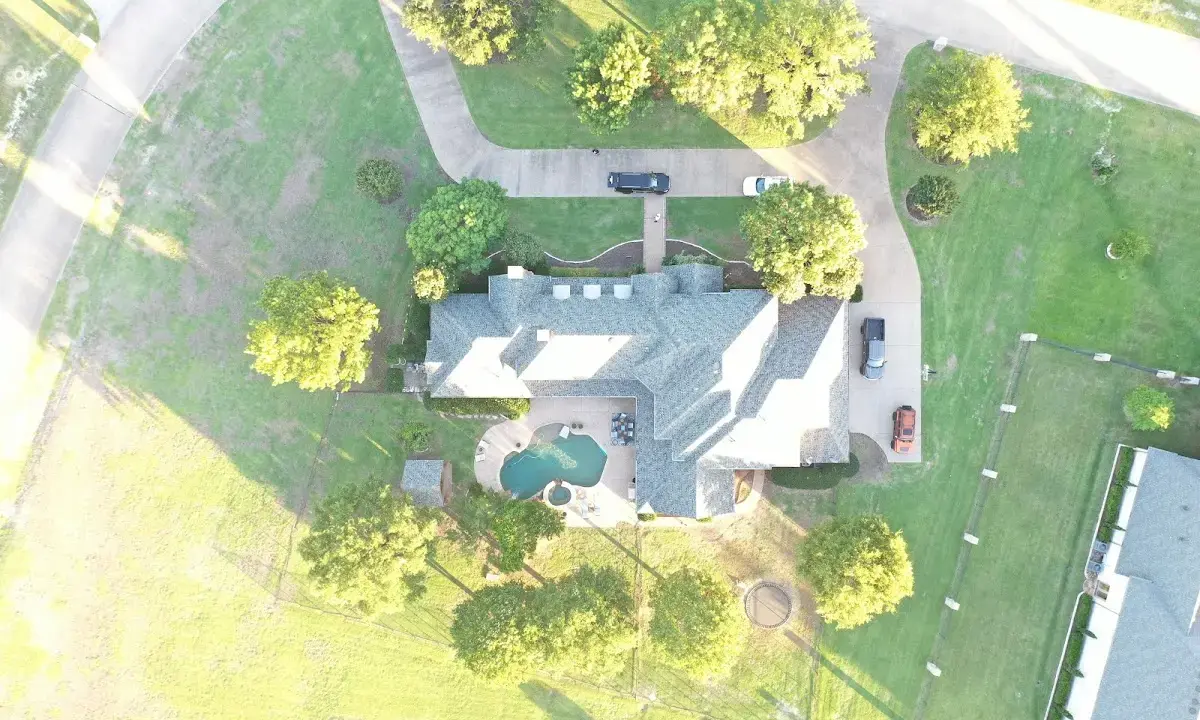 New shingle roof installation on a home in Hillsborough